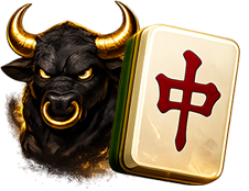 Bull and mahjong tile 🐂🀄️